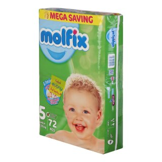 Molfix - regular size 5 - 72 pcs